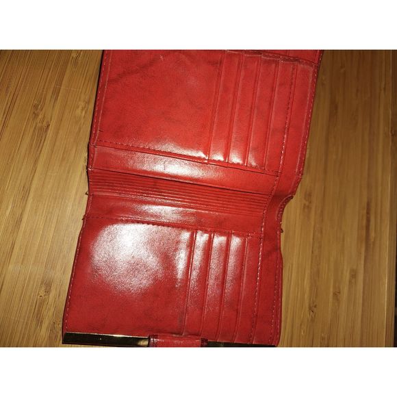 Buxton Embossed  Leather Coin Purse Wallet - Picture 7 of 10